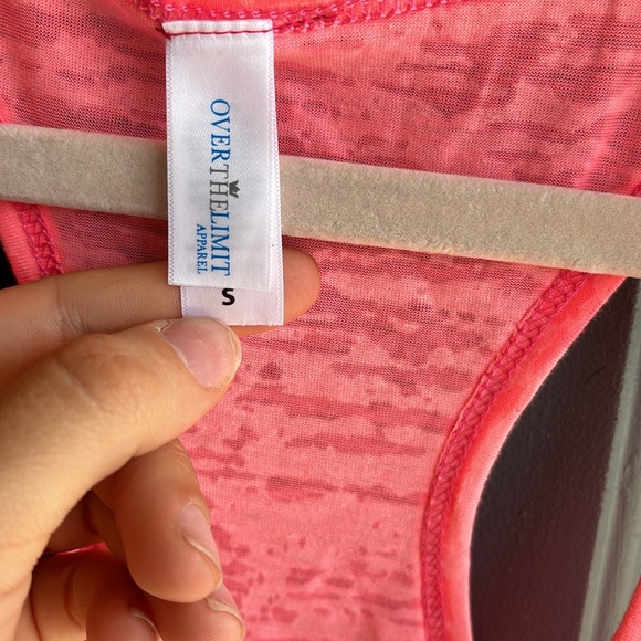 Over the Limit Pink Tank‎ Top - Picture 6 of 7